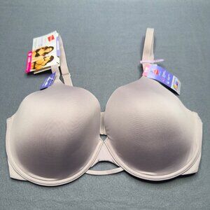 Hanes Comfort Flex Fit Size XL Plus Bra Underwire Convertible Beige New
